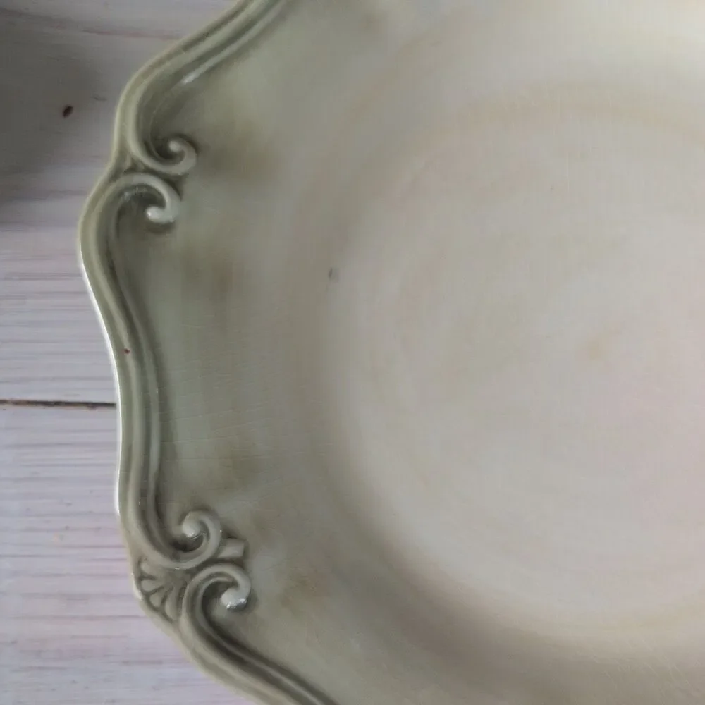 Lenox Dinner Plate Green Colore Verde VERDE 9” Italy